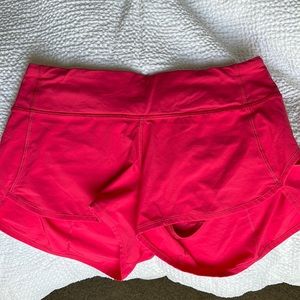 Lululemon Speed Up Low-Rise Lined Short 2.5” - Pink